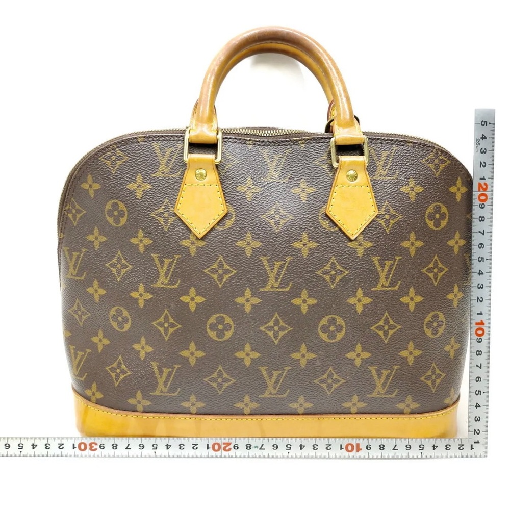 Louis Vuitton LV Hand Bag Alma Brown Monogram - Picture 3 of 10